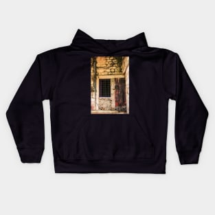 Door in Split, Croatia Kids Hoodie